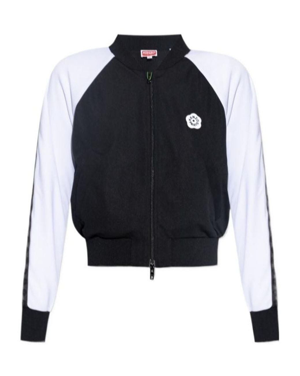 KENZO Blue Logo Embroidered Sweatshirt