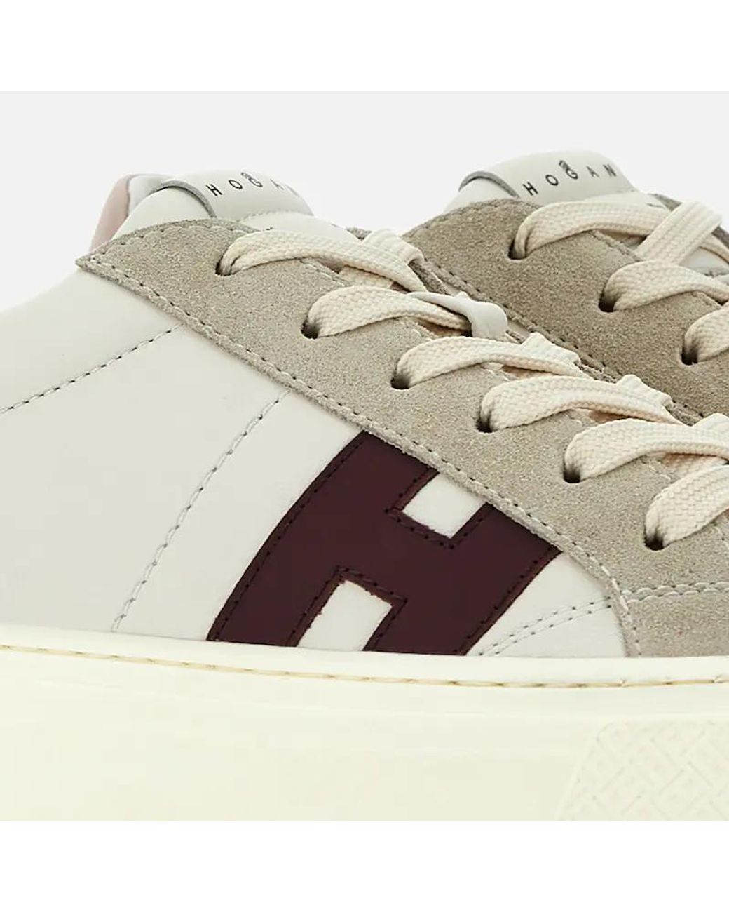 Hogan Natural Crosswind Platform Low-Top Sneakers