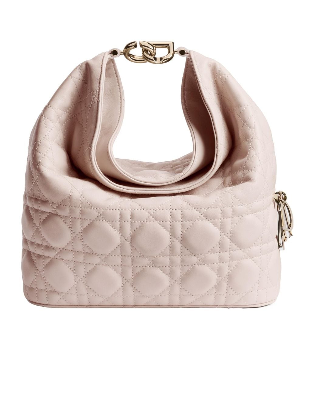 Dior Pink Small Toujours Hobo Bag