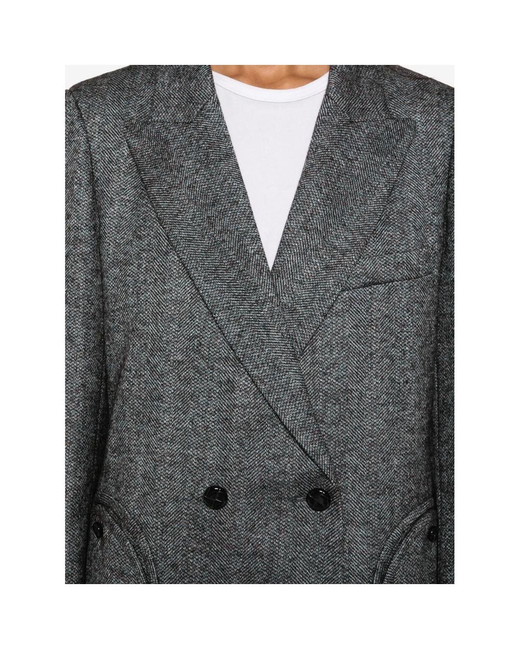 Blazé Milano Gray Long-Sleeved Blazer