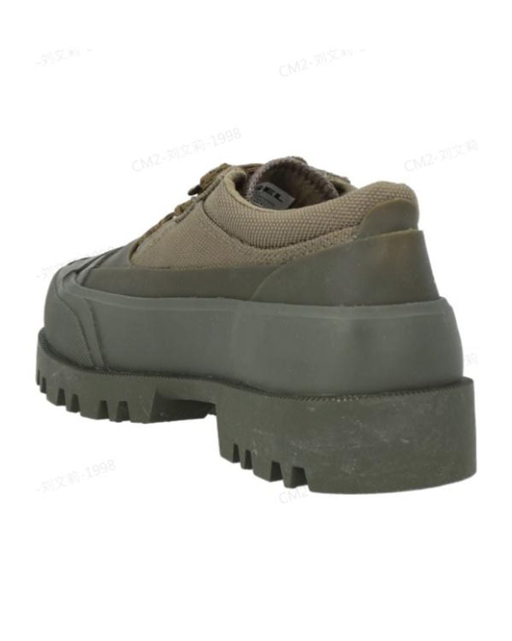 DIESEL Green Sneakers Polyester
