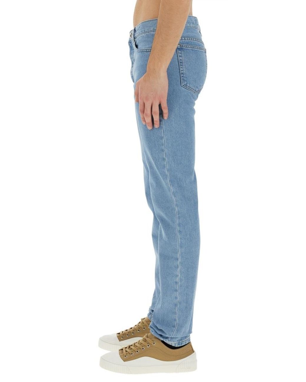 A.P.C. . Blue Petit New Standard Jeans for men