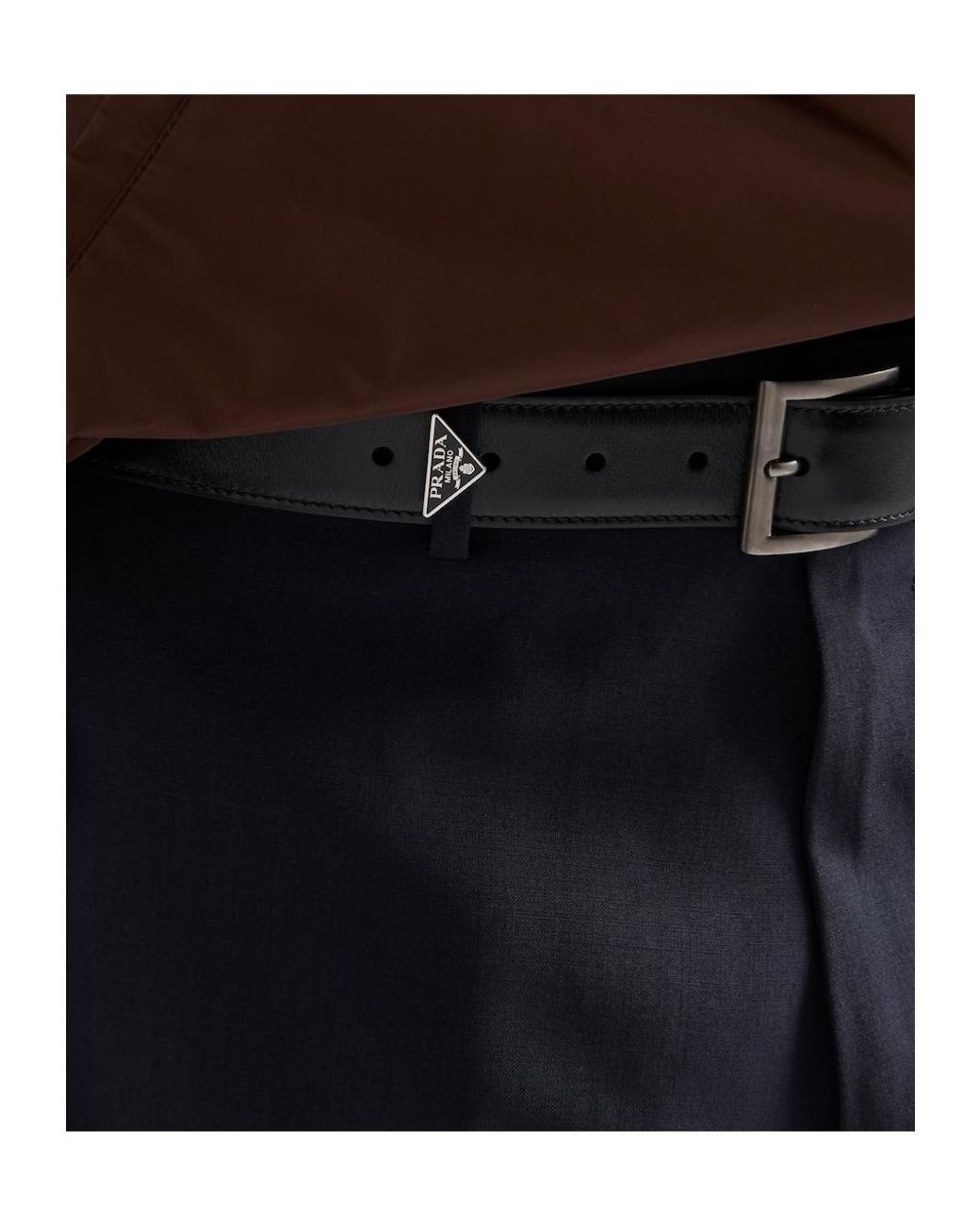 Prada Blue Classic Tailored Pants for men