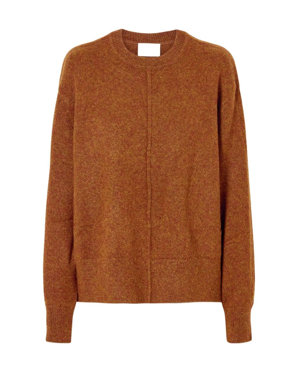 Isabel Marant Brown Alpaca-Blend Sweater