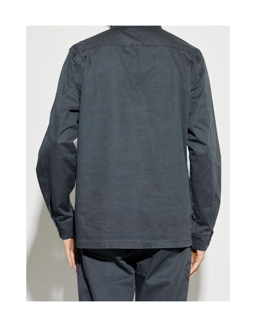 Samsøe & Samsøe Blue Samsøe Samsøe Sataka Utility Shirt for men