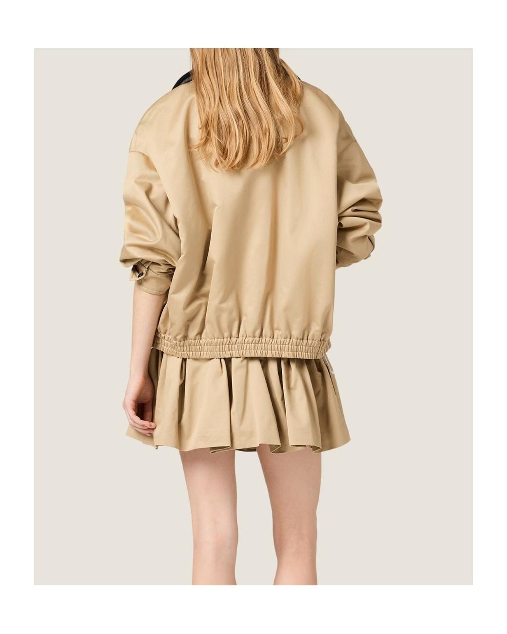 Miu Miu Natural Chino Blouson Jacket