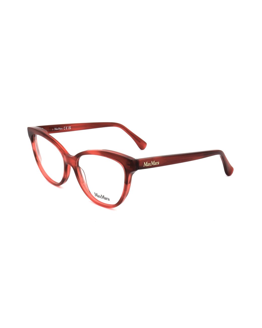 Max Mara Black Cat-Eye Frame Glasses