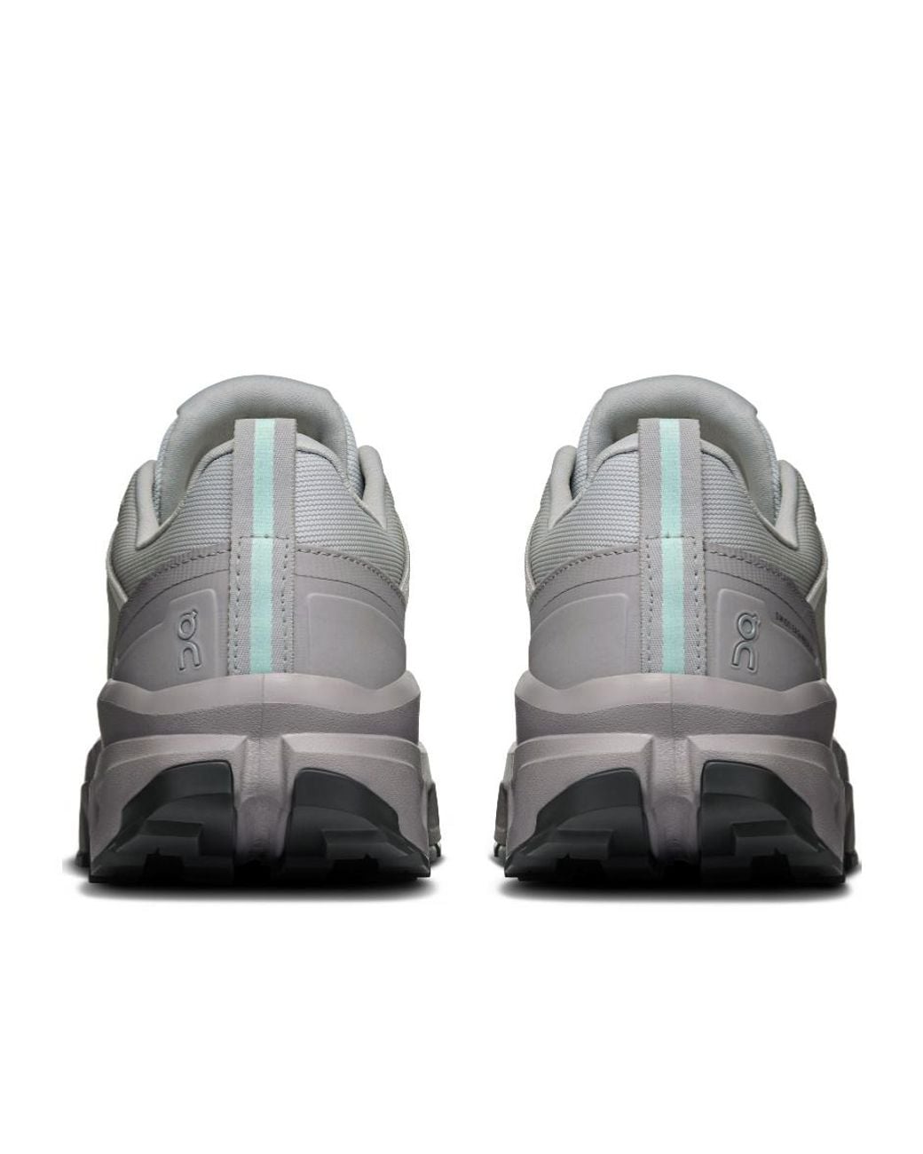 On Shoes Gray Cloudrock Low Waterproof Sneakers