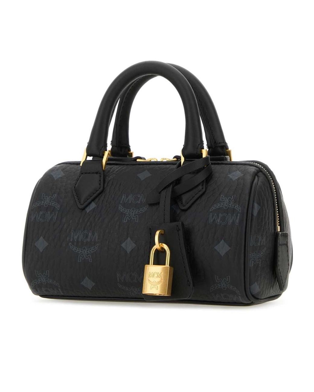 MCM Black Zippered Handbag