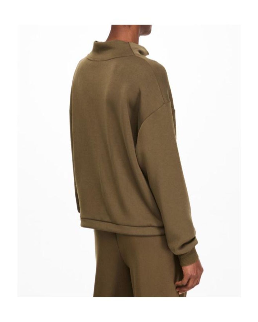 Varley Green Long-Sleeved Sweatshirt
