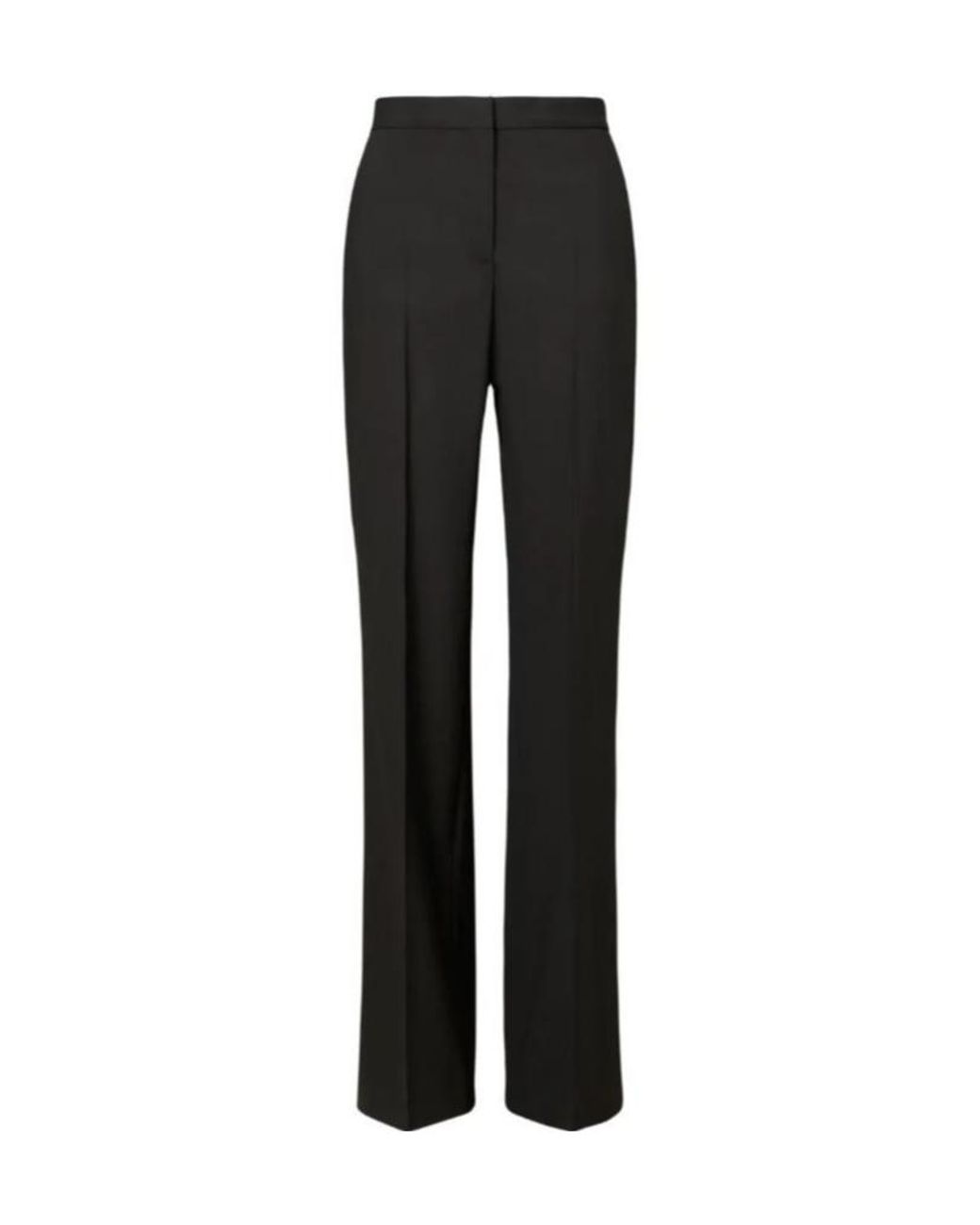 Tory Burch Black Mid-Rise Tailored Pants