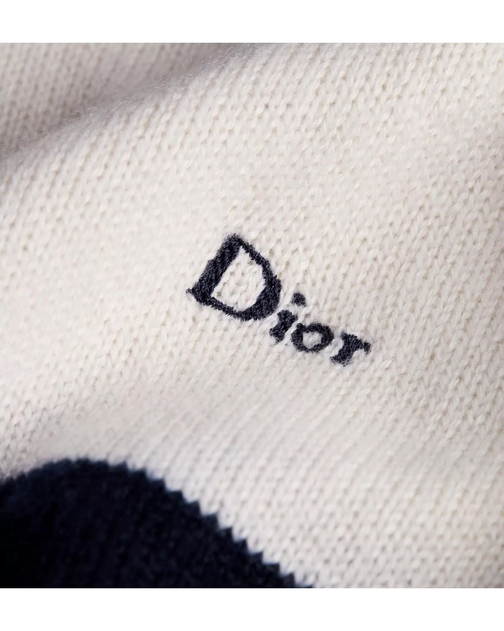Dior Blue Oversized Cardigan