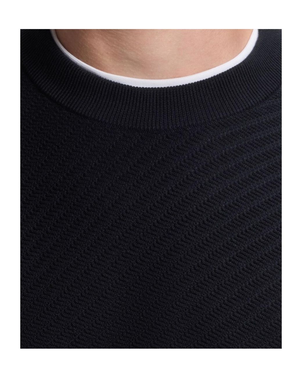 Boss Blue Regular-Fit Sweater for men
