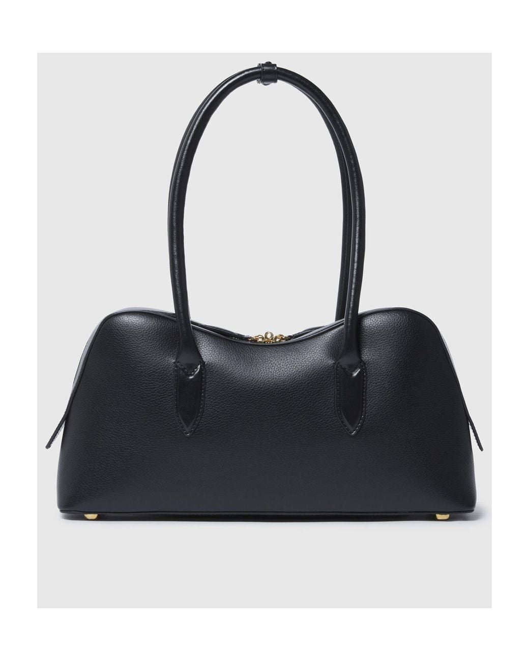 Stella McCartney Black Stella Ryder Lock Plaque Shoulder Bag