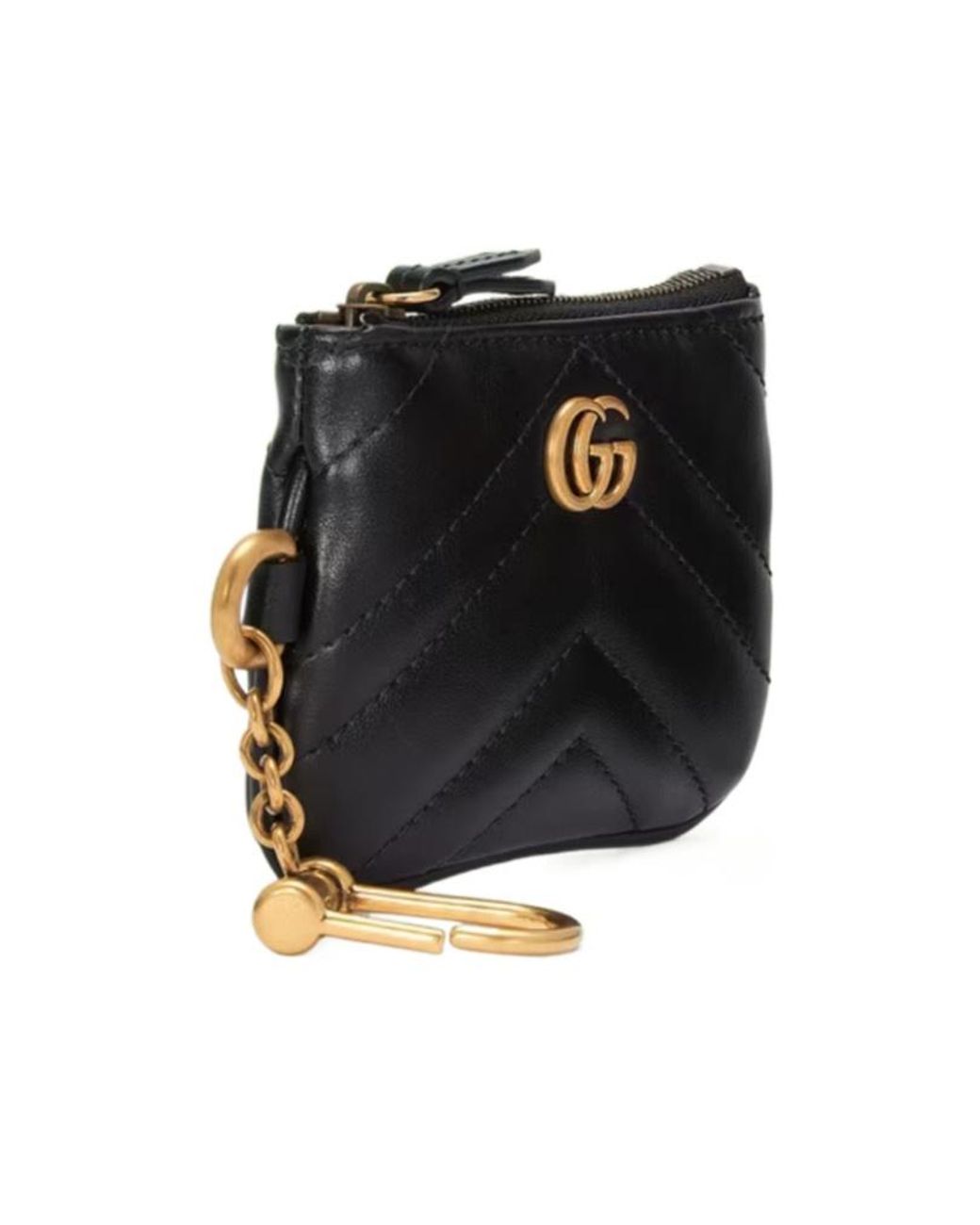 Gucci Multicolor Gg Marmont Neck Strap Pouch