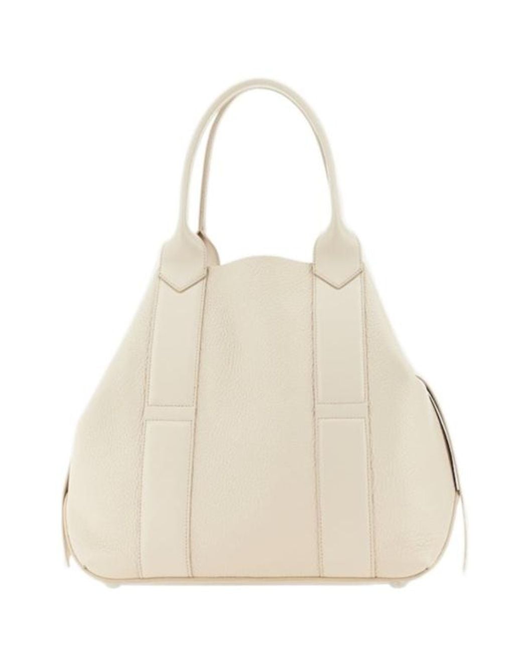 Hogan Natural Script Medium Shopping Bag