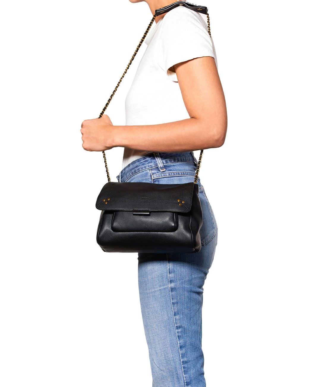 Jérôme Dreyfuss Black Lulu M Bag