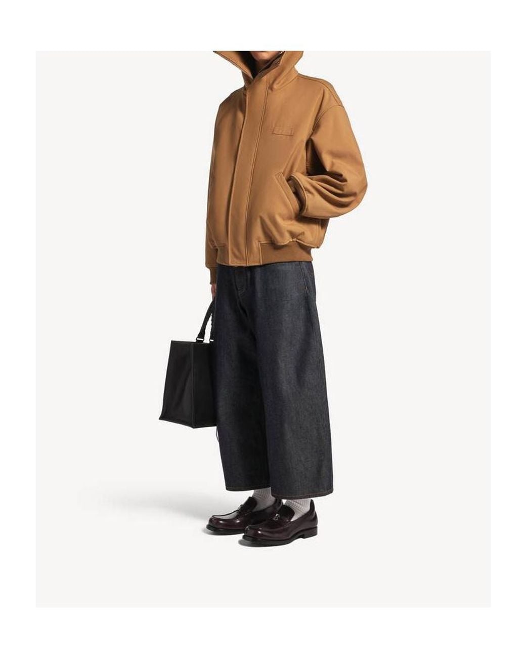 Balenciaga Gray Mid-Waisted Curved Jeans for men