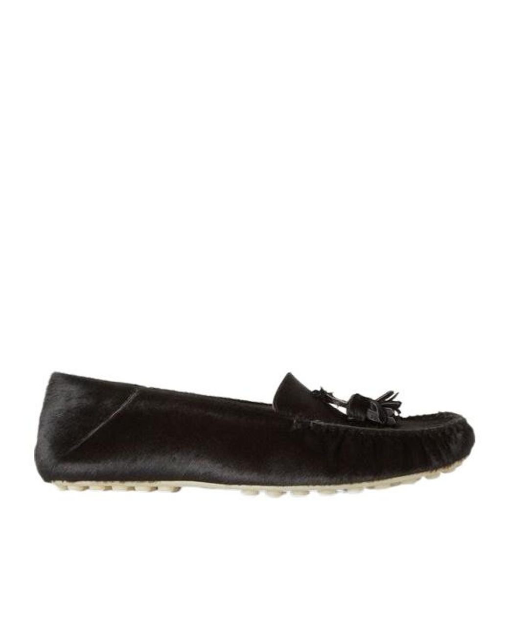 Loro Piana Black Dot Sole Walk Loafer