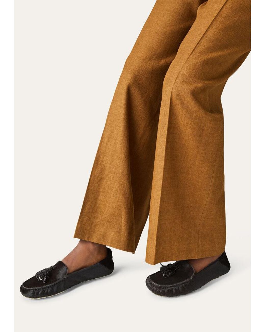Loro Piana Black Dot Sole Walk Loafer