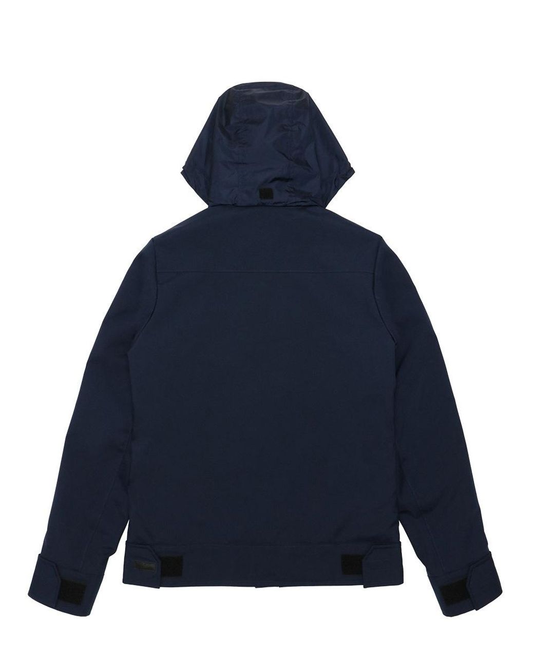 Gucci Blue Hooded And Rope-Drawn Casual Jacket for men