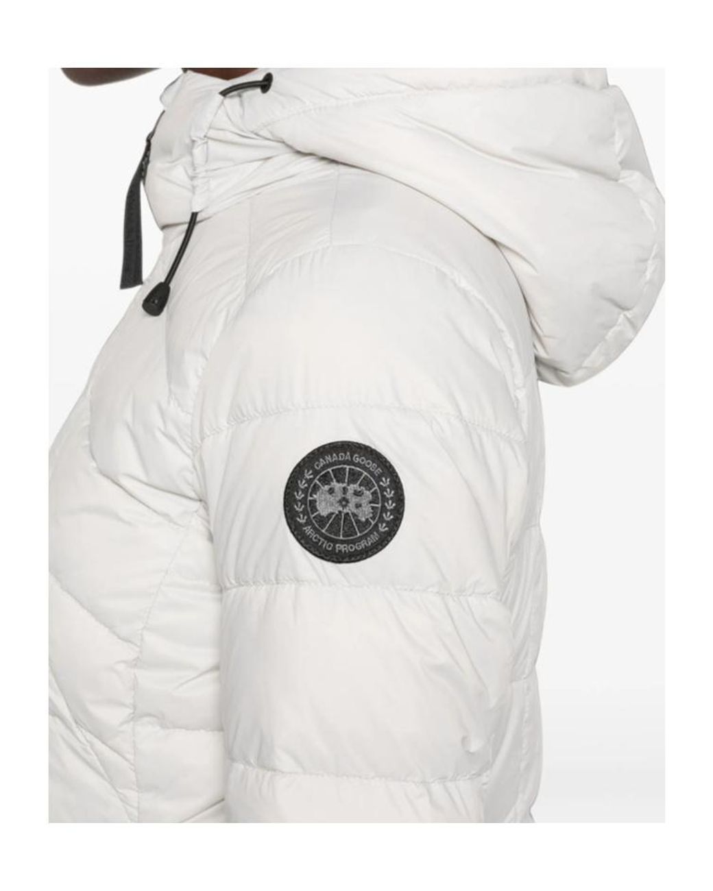 Canada Goose Gray Quilted Hooded Jacket