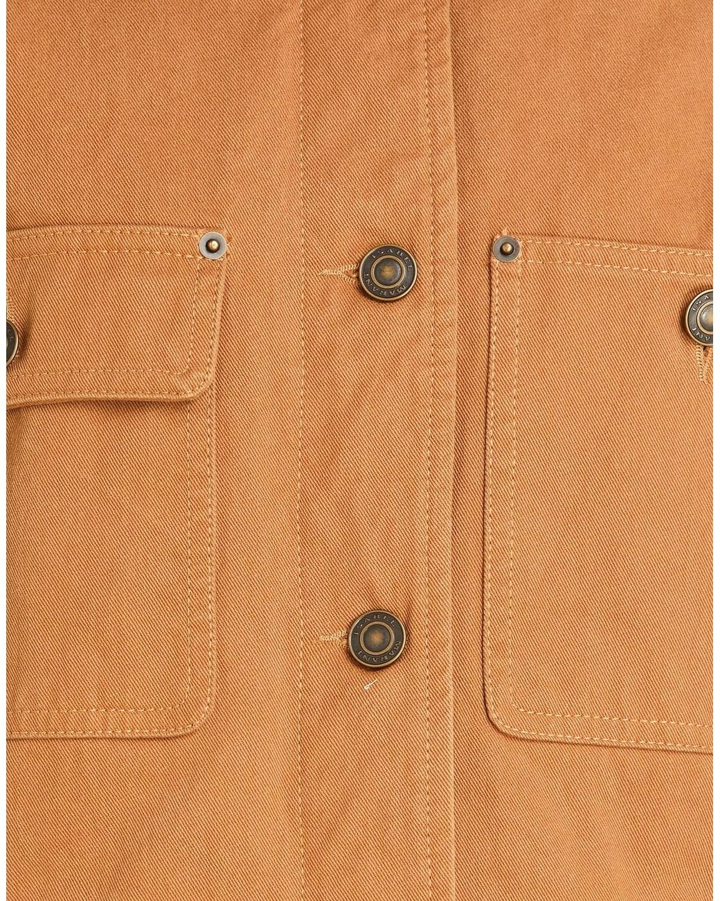 Isabel Marant Brown Solid-Color Versatile Casual Coat