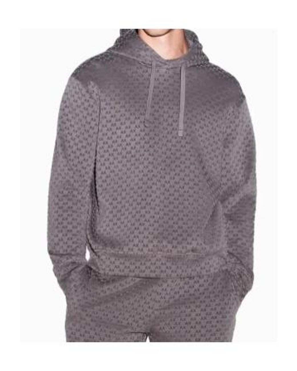 ARMANI EXCHANGE Gray Sweatshirt With Regular Fit for men