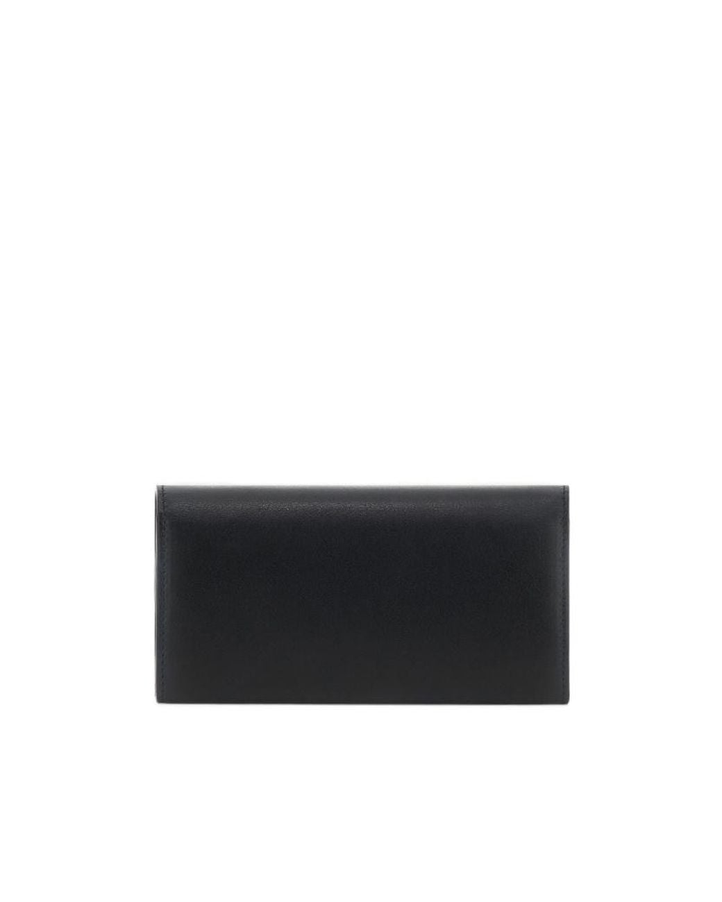 Amiri Black Logo Chain Wallet