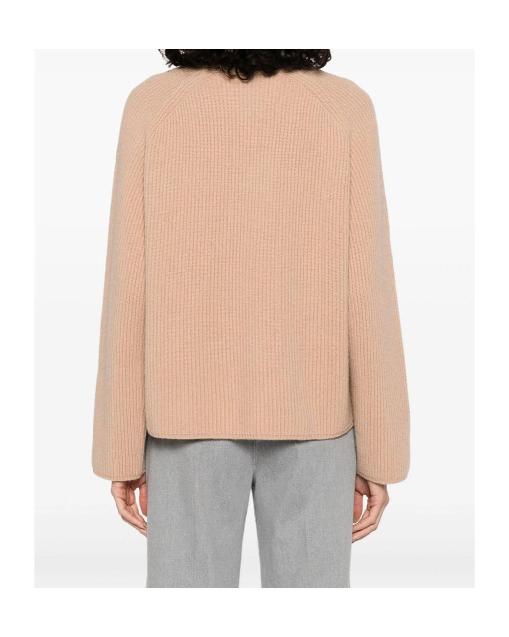 Forte_forte Natural Long-Sleeve Knit Top