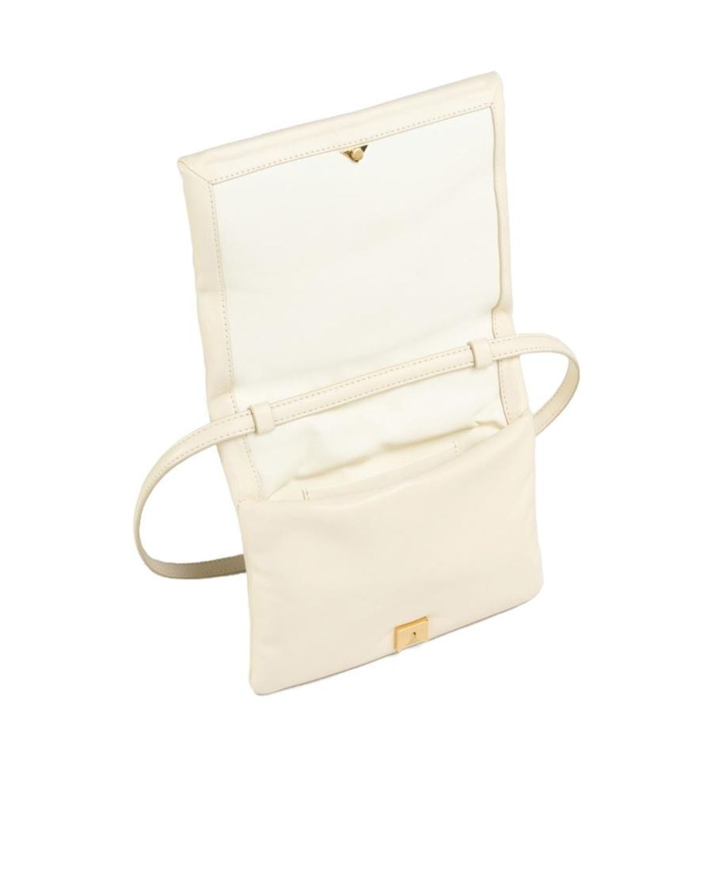 Marni Natural Prisma Foldover Top Pouch