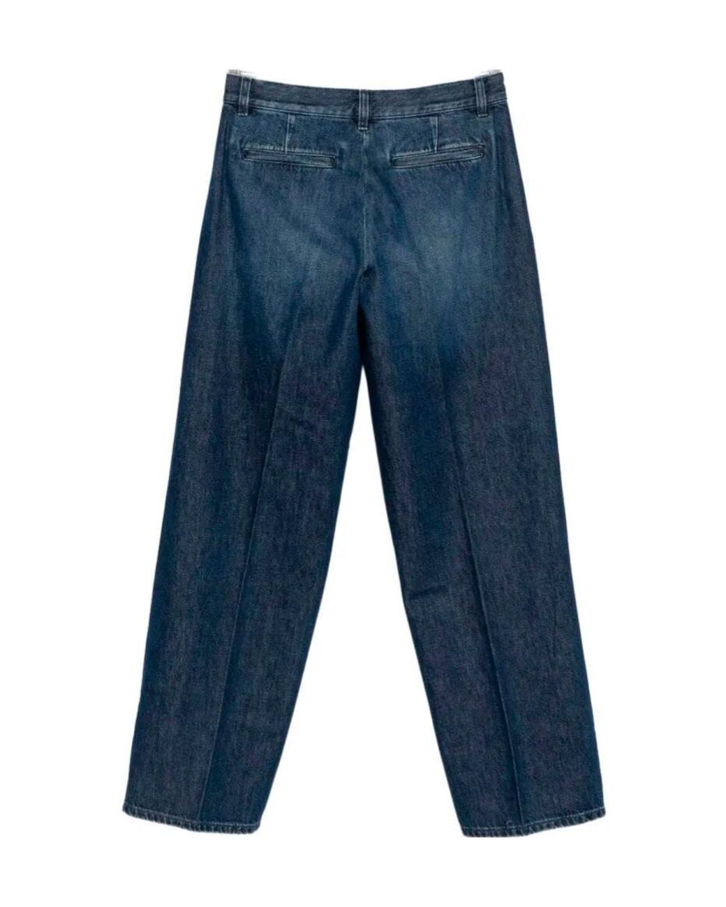 Lardini Blue Straight-Leg Jeans for men