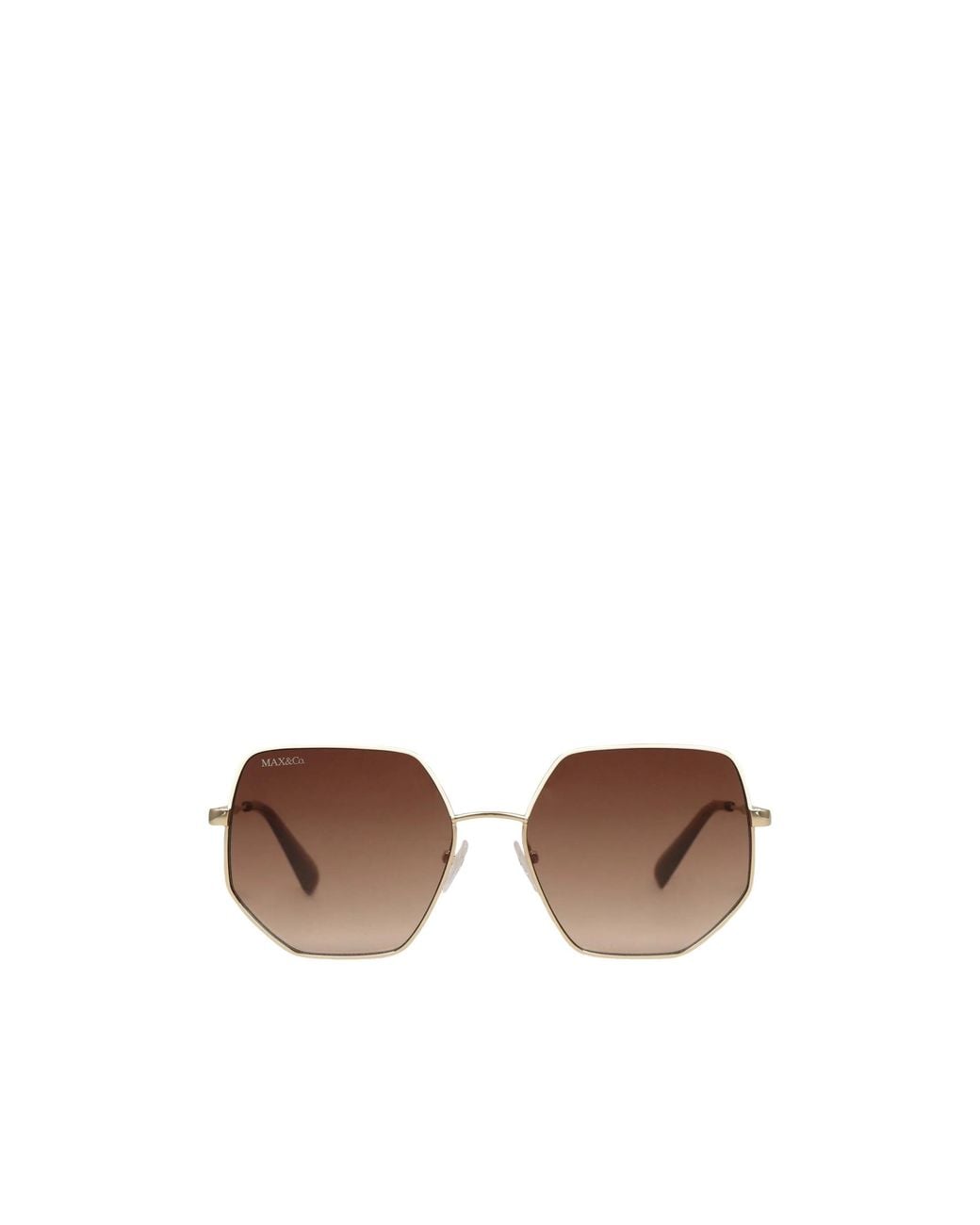 MAX&Co. Metallic Rectangular Style Sunglasses