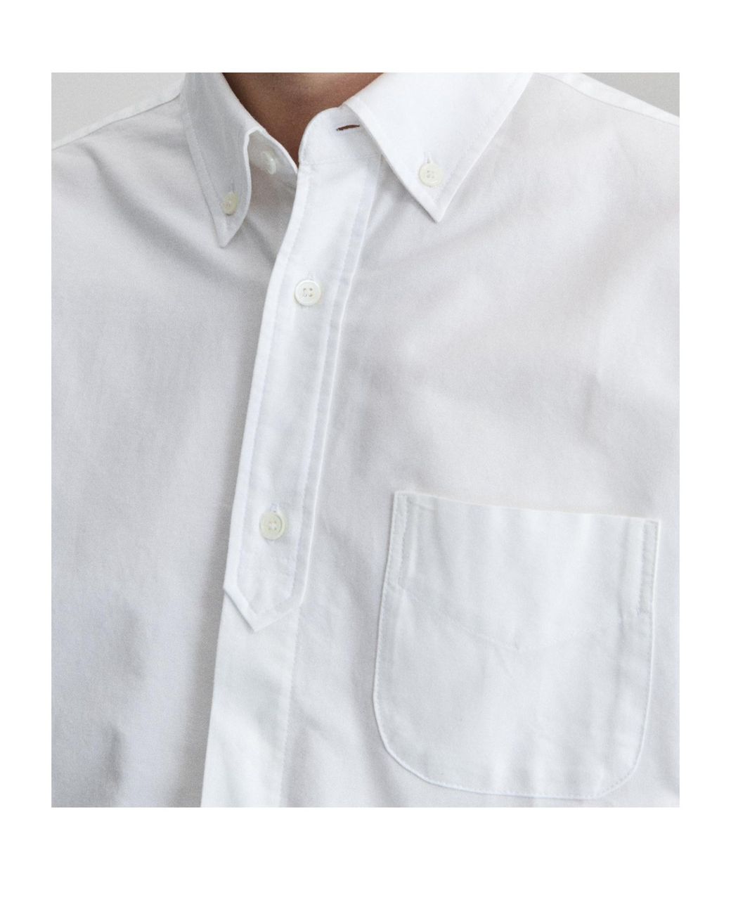 A.P.C. White Jessica O Logo Detail Shirt for men