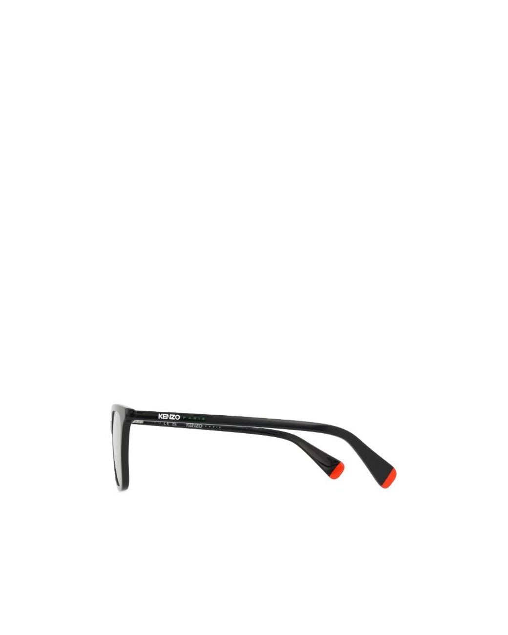 KENZO White Logo Detail Optical Glasses for men