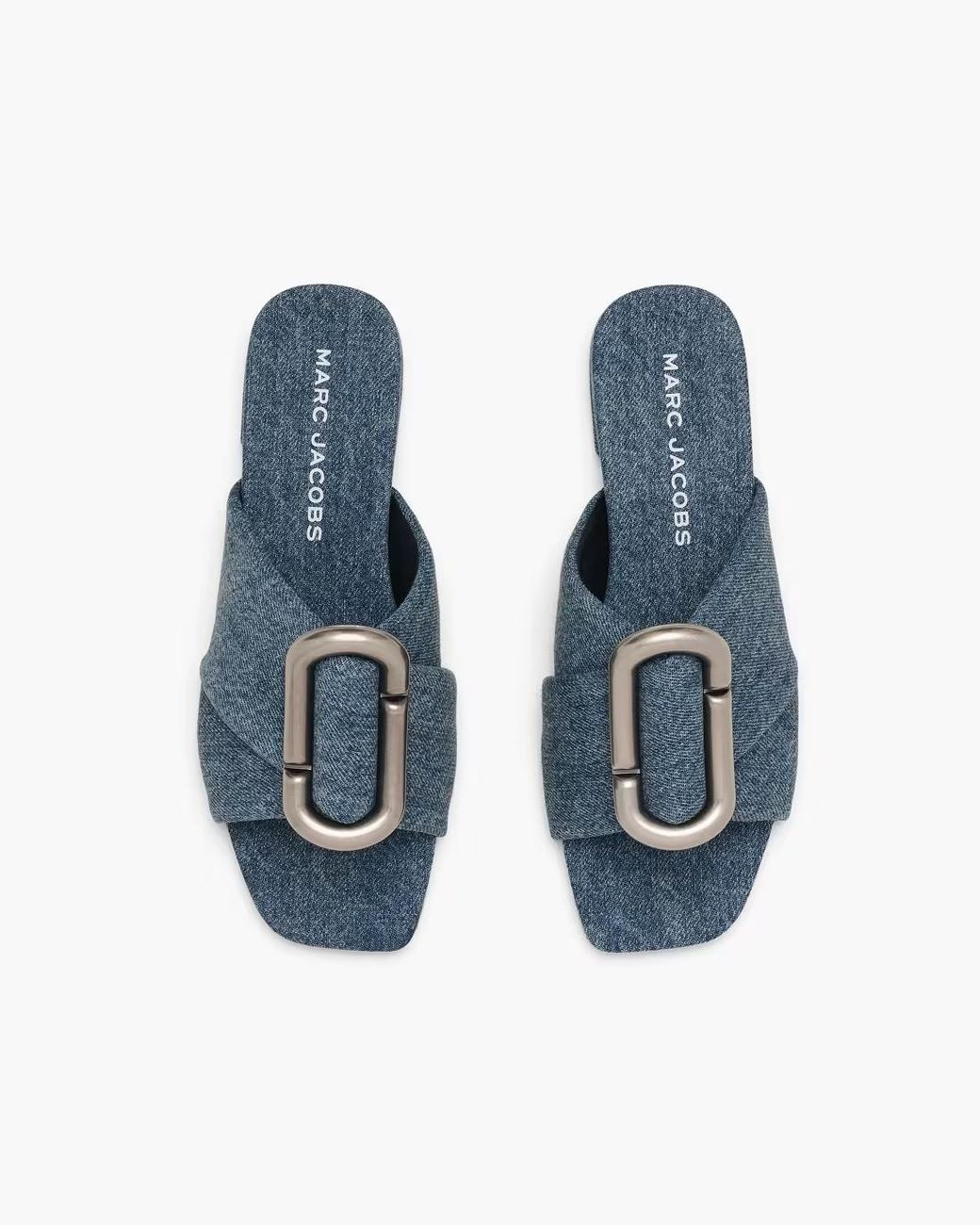 Marc Jacobs Blue The Denim Pop J Marc Sandals