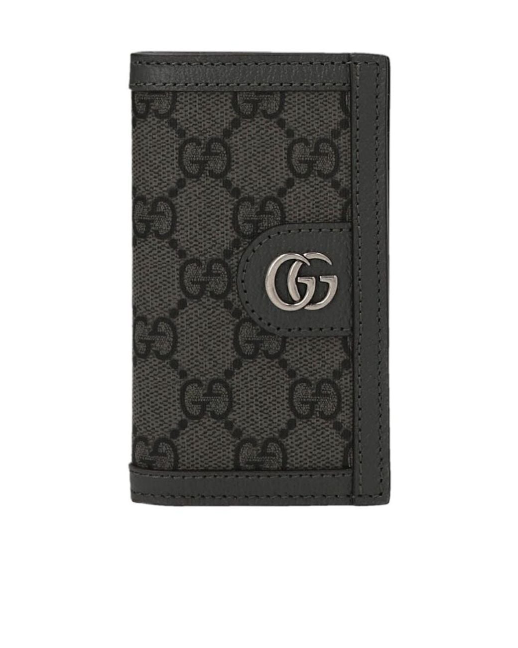 Gucci Black Ophidia Monogram Cardholder for men