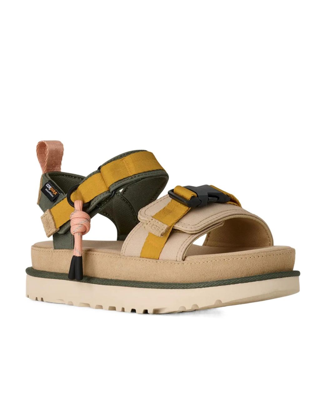 Ugg Metallic Goldenstar Wildwood Platform Sandals