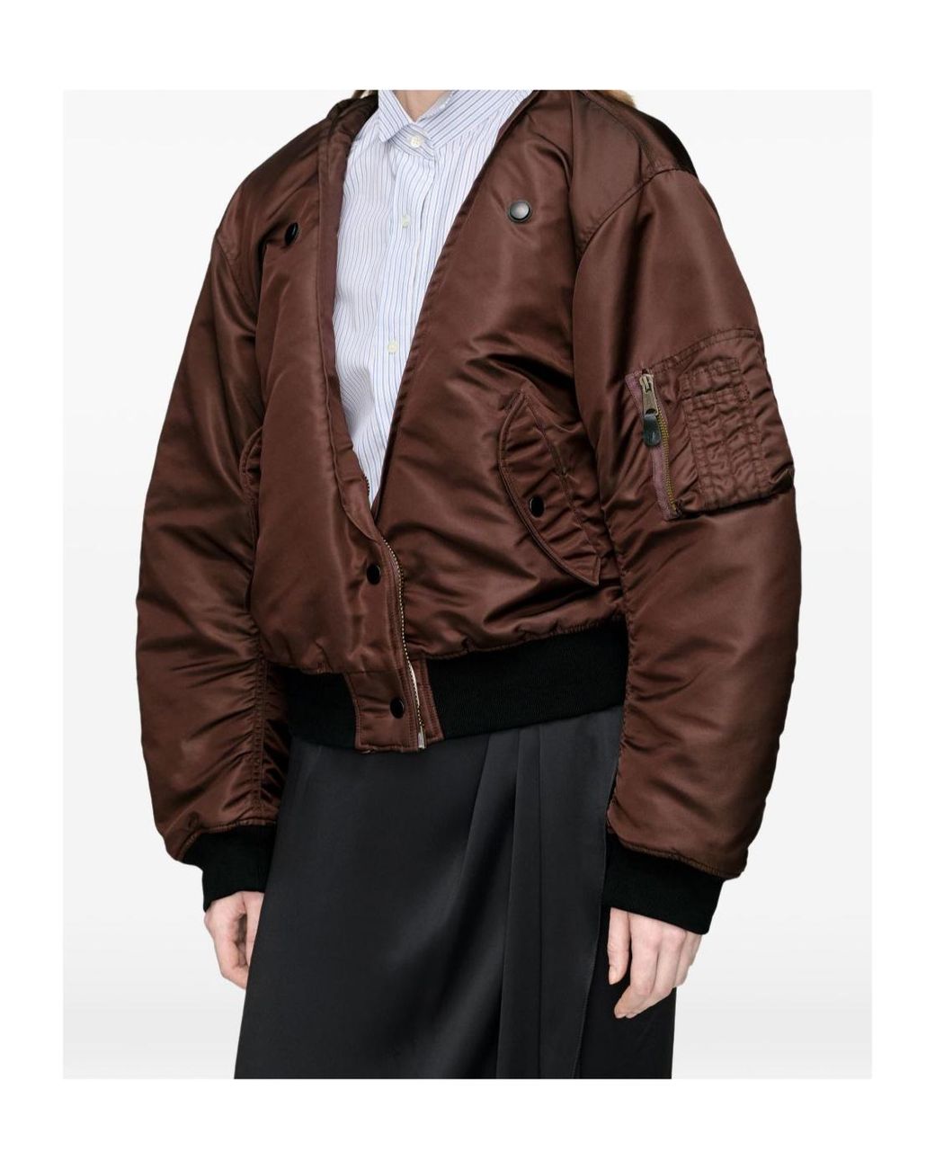 Maison Margiela Brown Giubbotto Reversibile