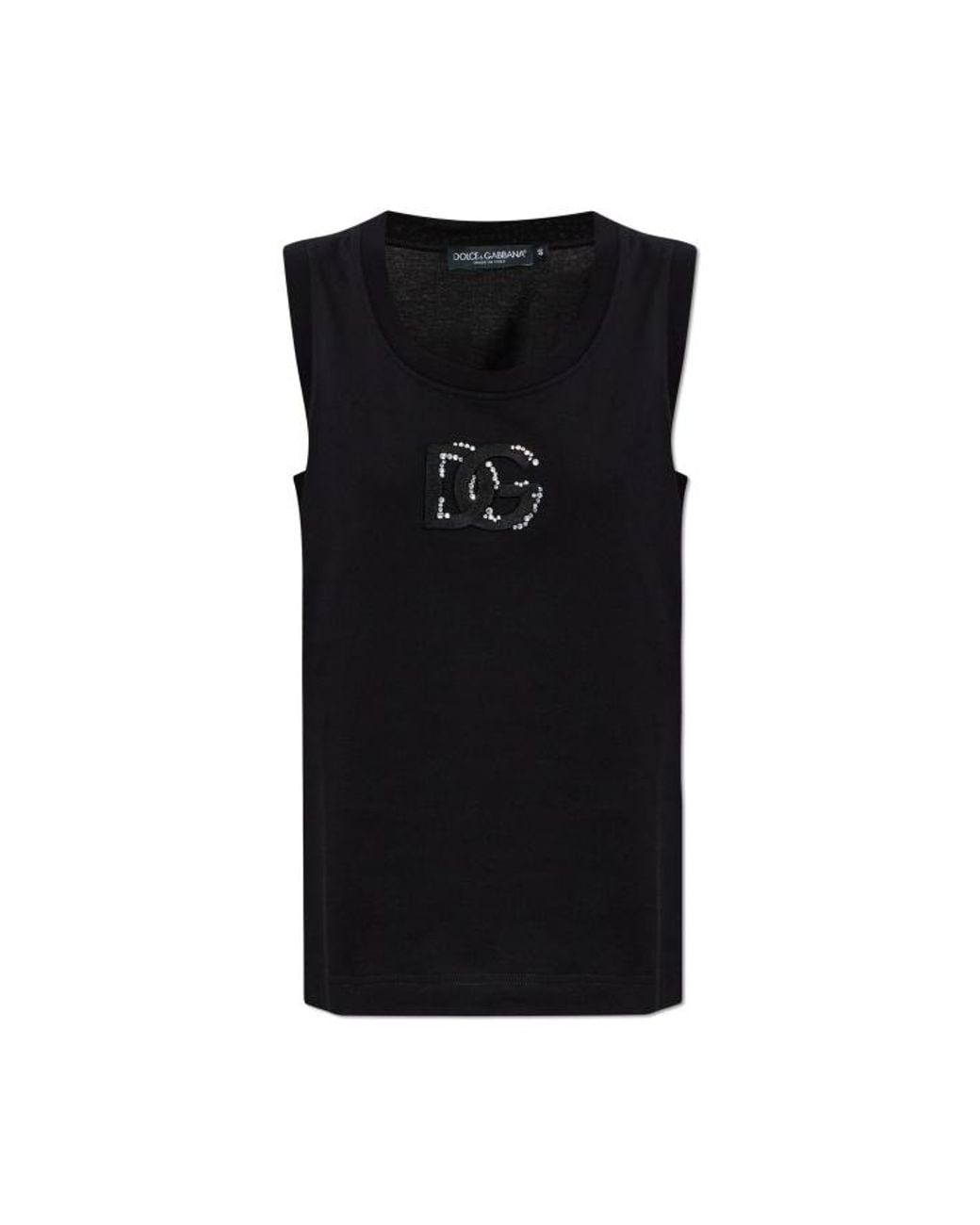 Dolce & Gabbana Black Top With Z Logo