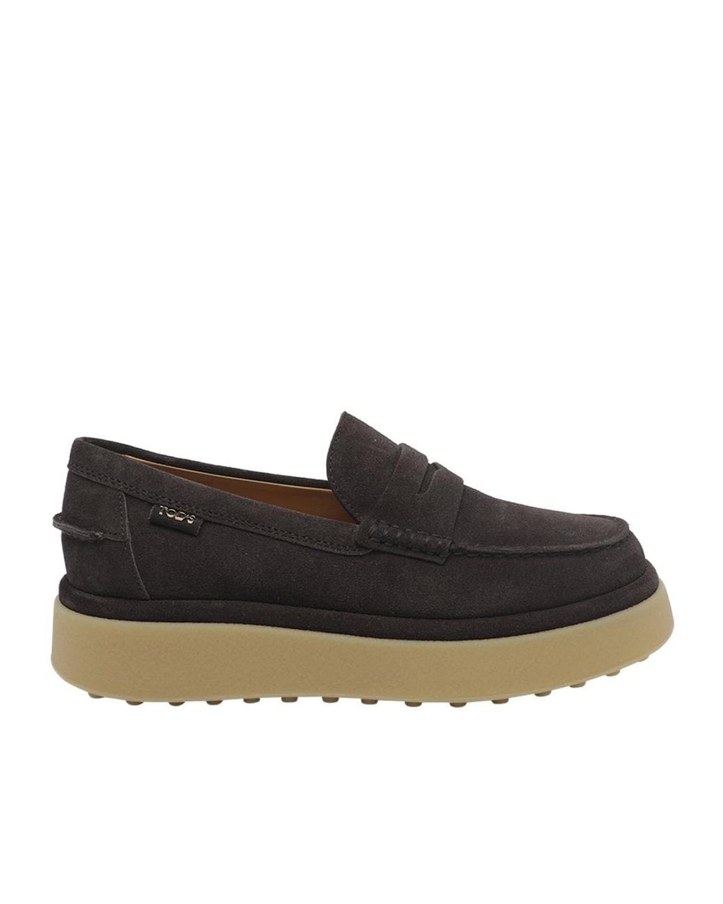 Tod's Black Platform Loafers