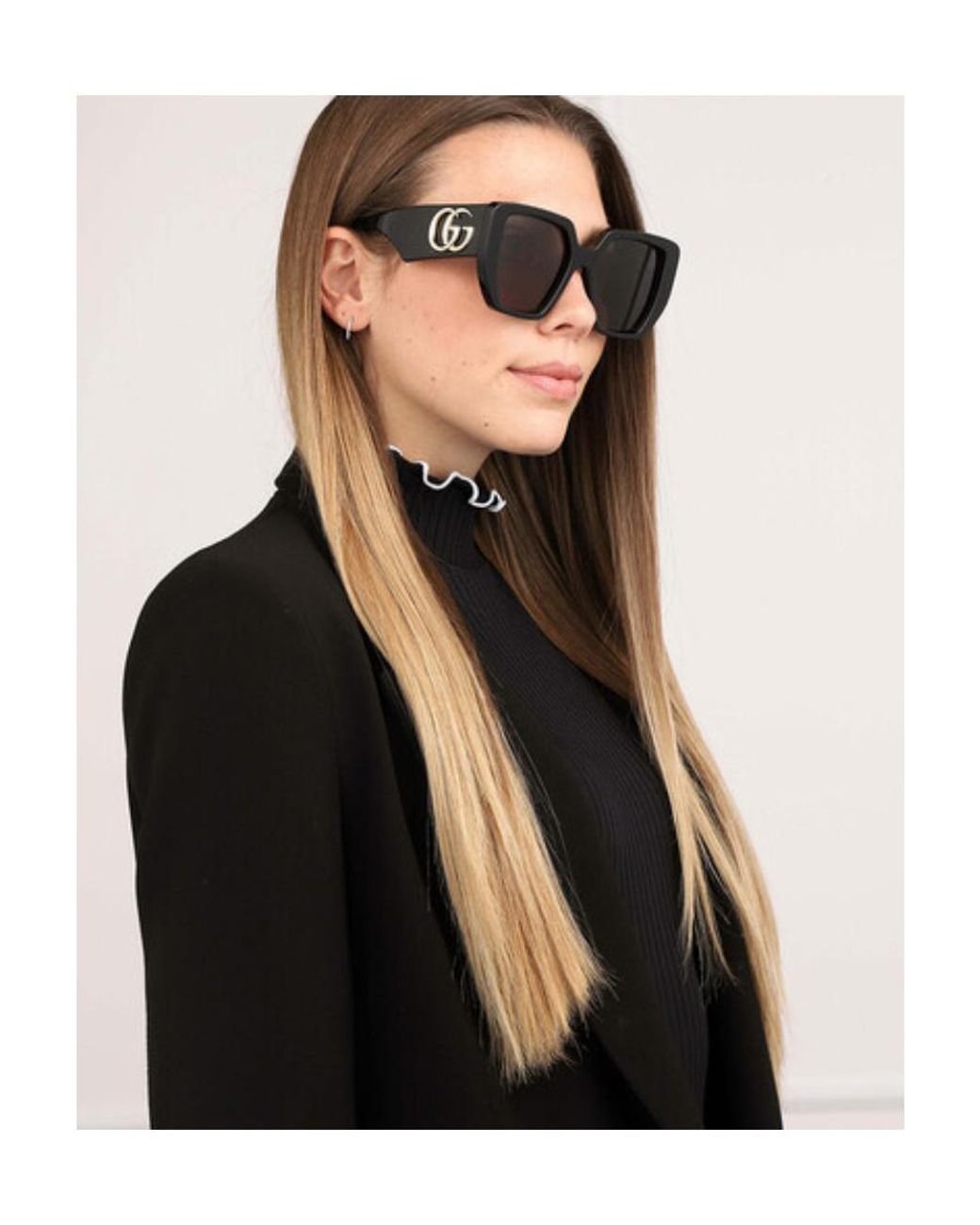 Gucci Multicolor Eyewear Oversized Square Frame Sunglasses
