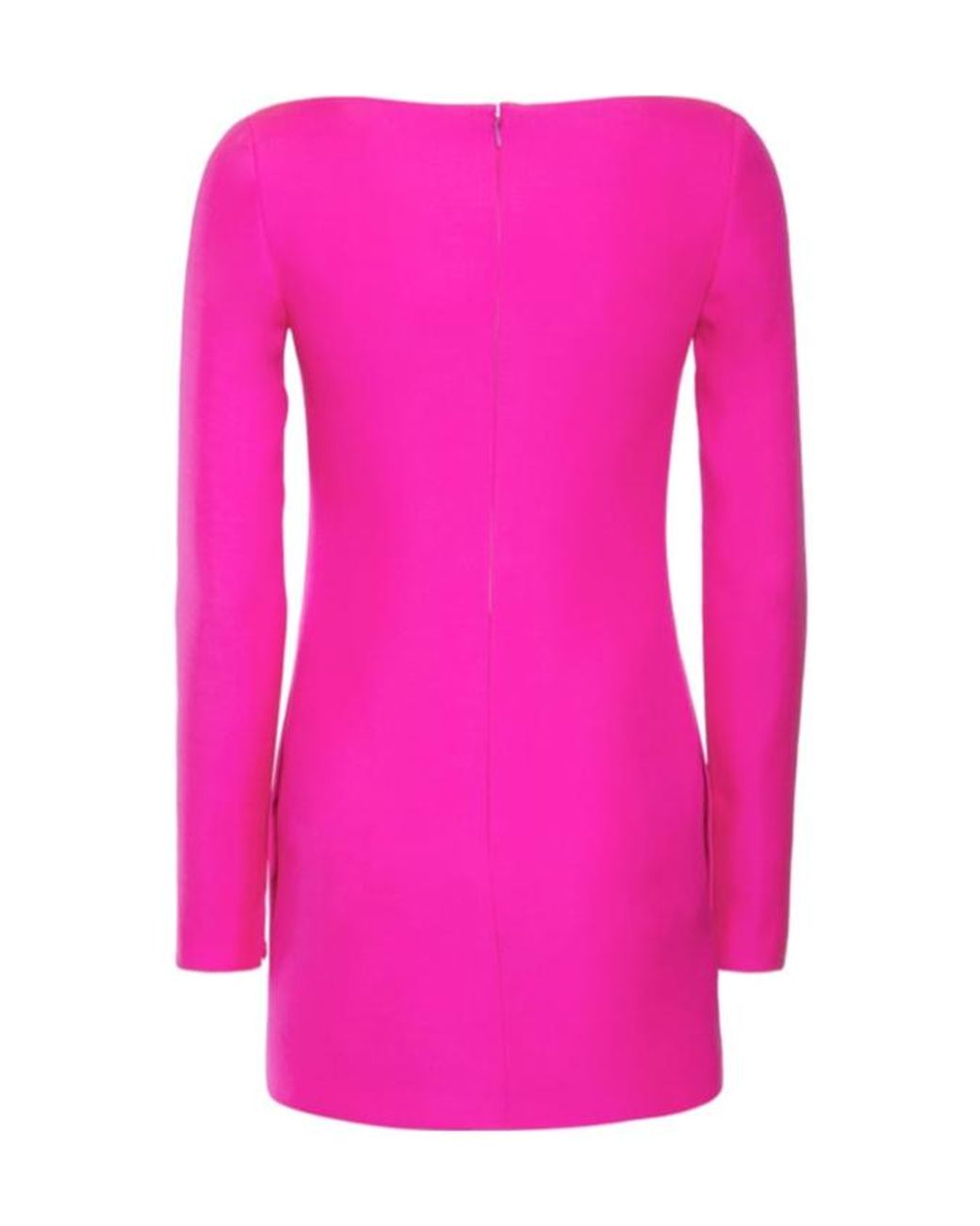 Valentino Pink Long Sleeve Dress