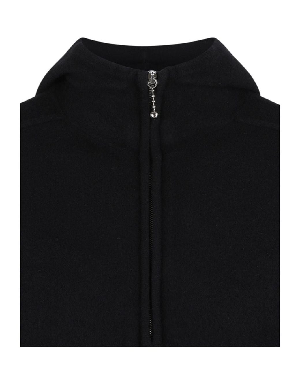 Burberry Black Half-Zip High-Neck Knitted Jumper for men