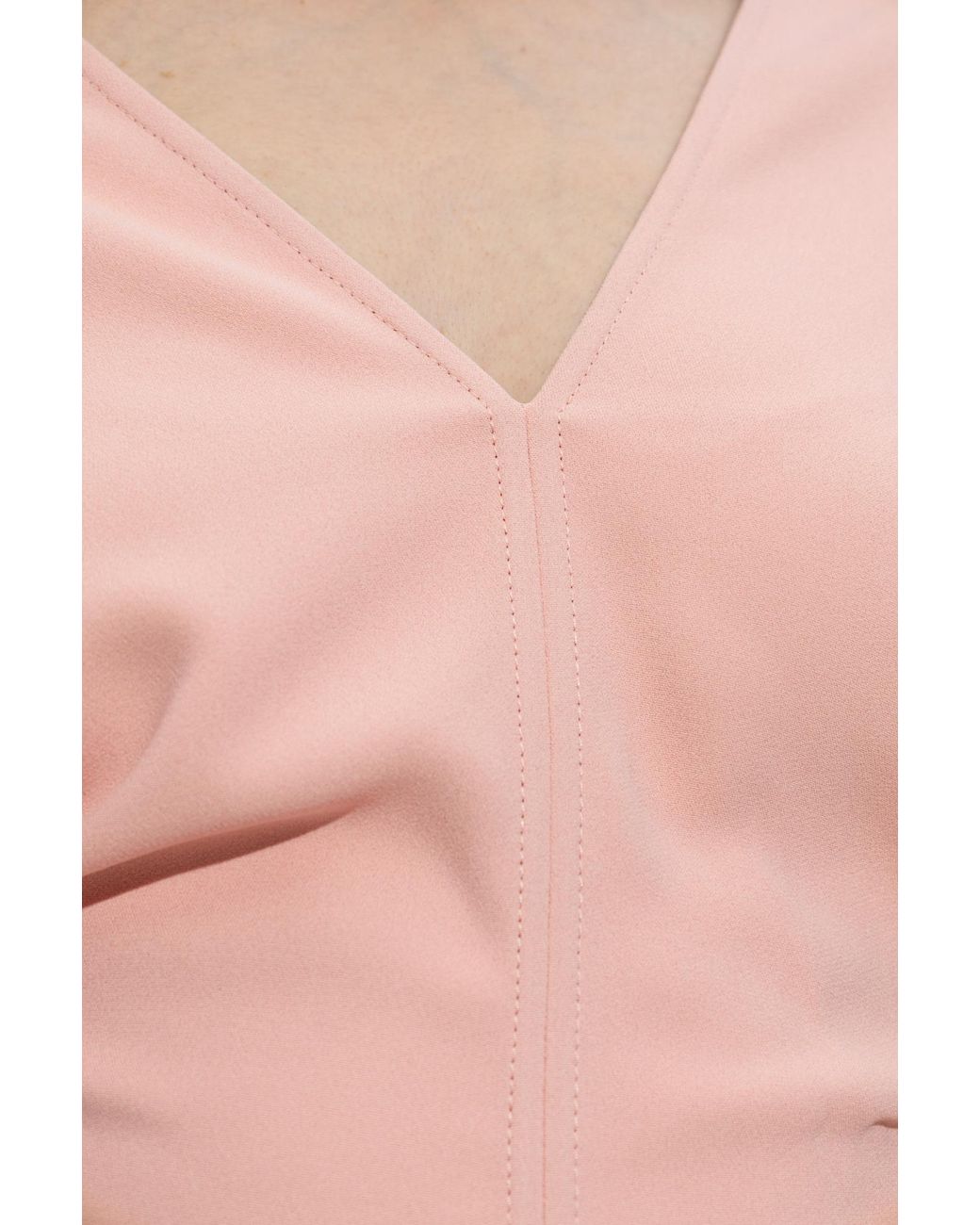 Victoria Beckham Pink Midi Dresses