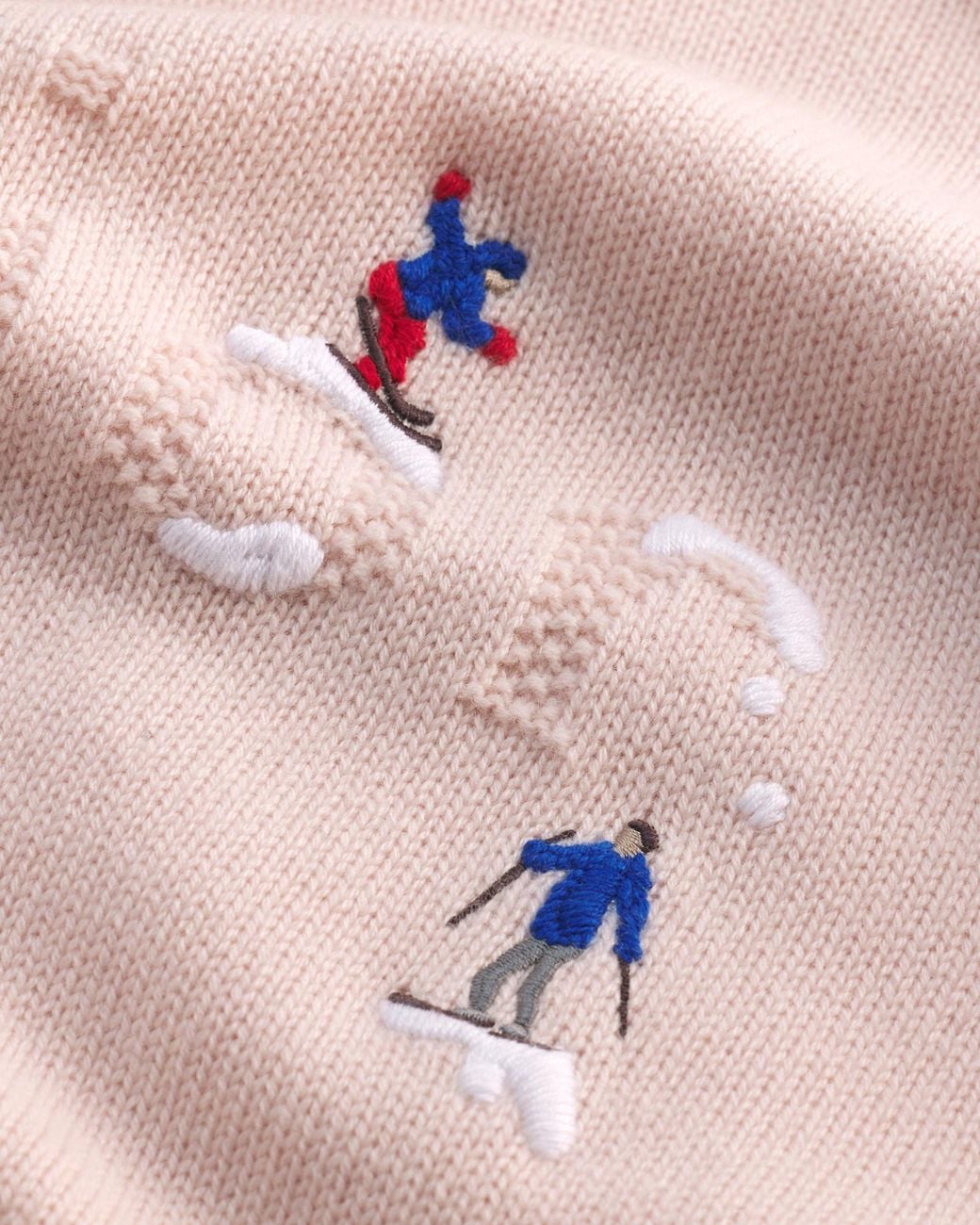 Dior Pink Alps Embroidered Oversized Sweater
