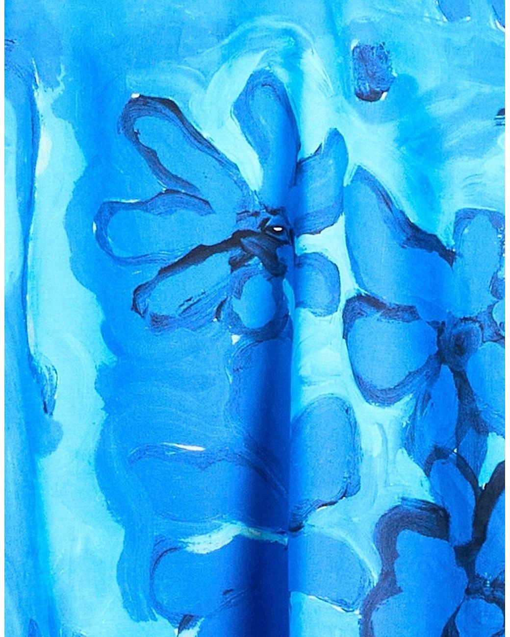 Marni Blue Flared Skirt