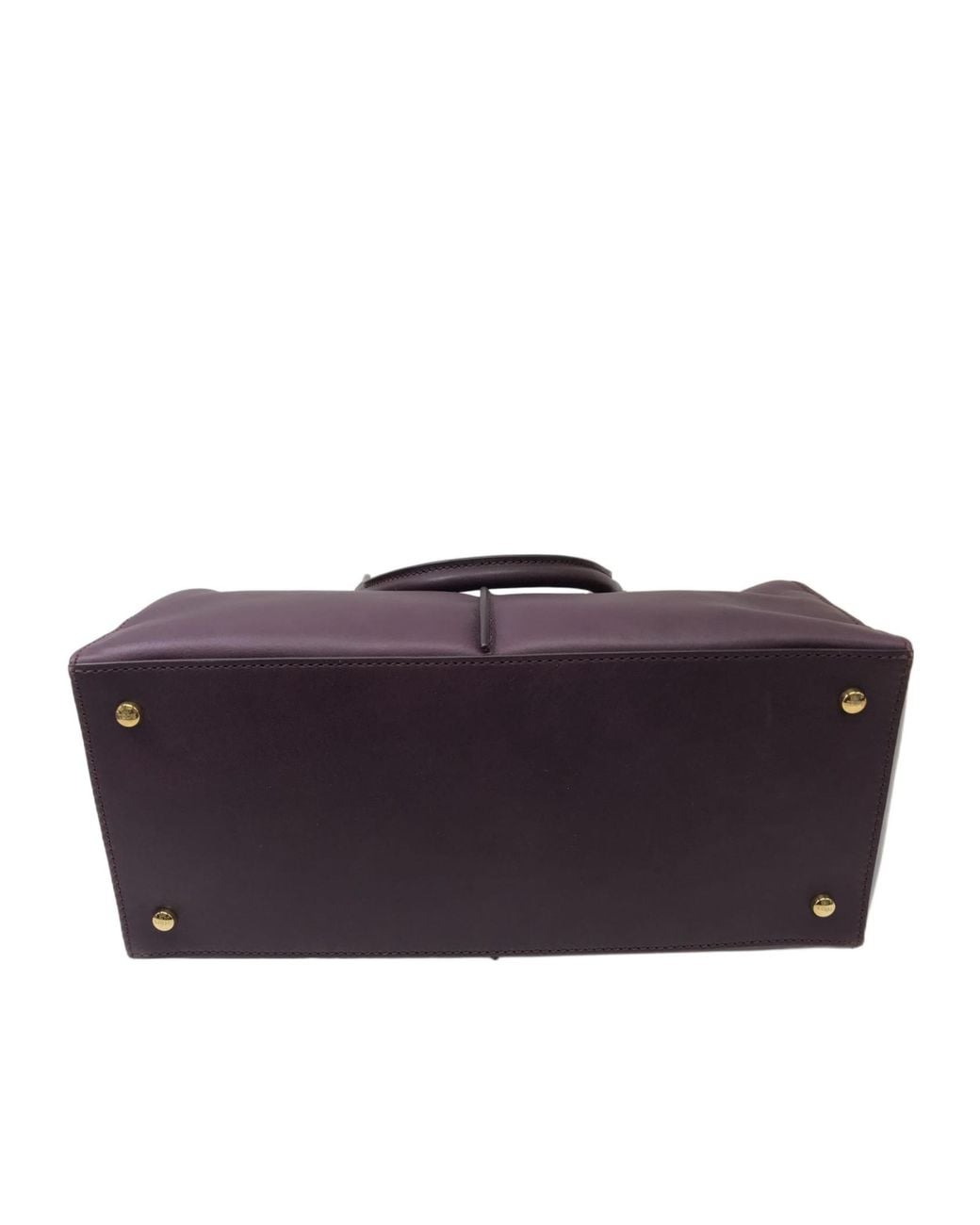 Tod's Purple Top Handle Shoulder Bag