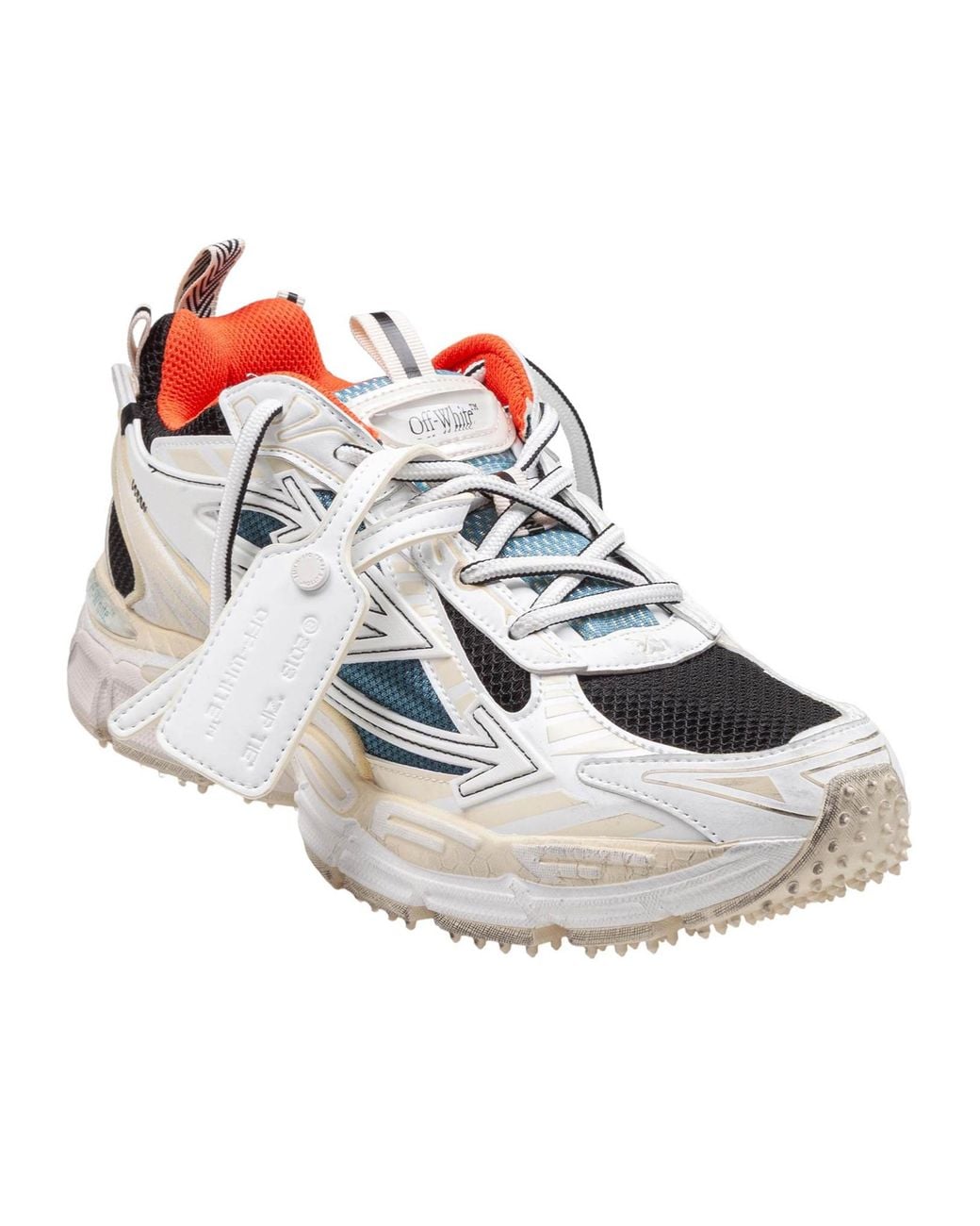 Off-White c/o Virgil Abloh White Lace-Up Sneakers for men
