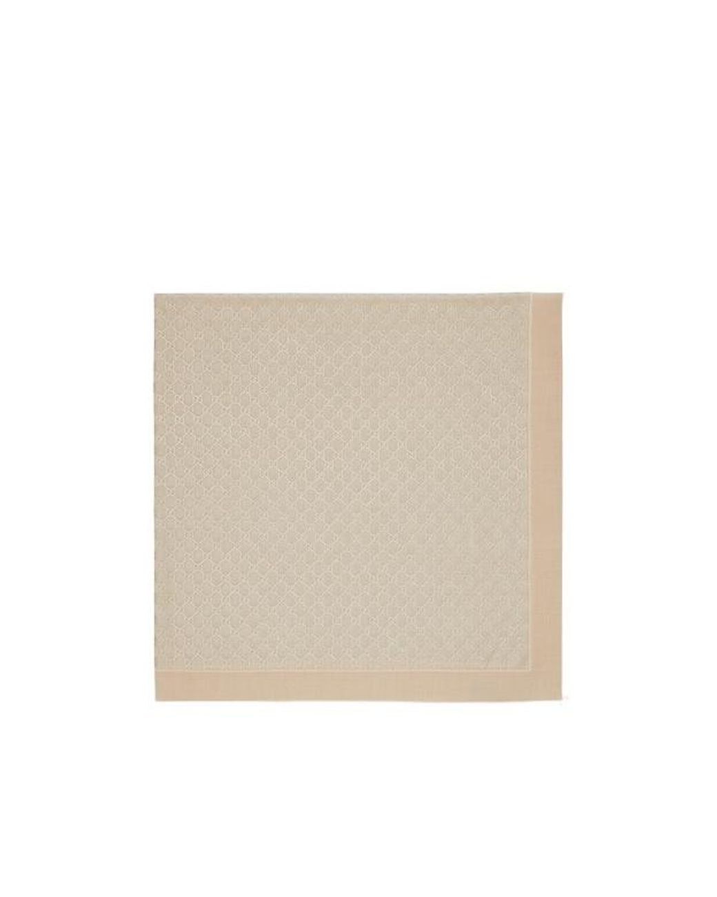Gucci Natural Gg Shawl